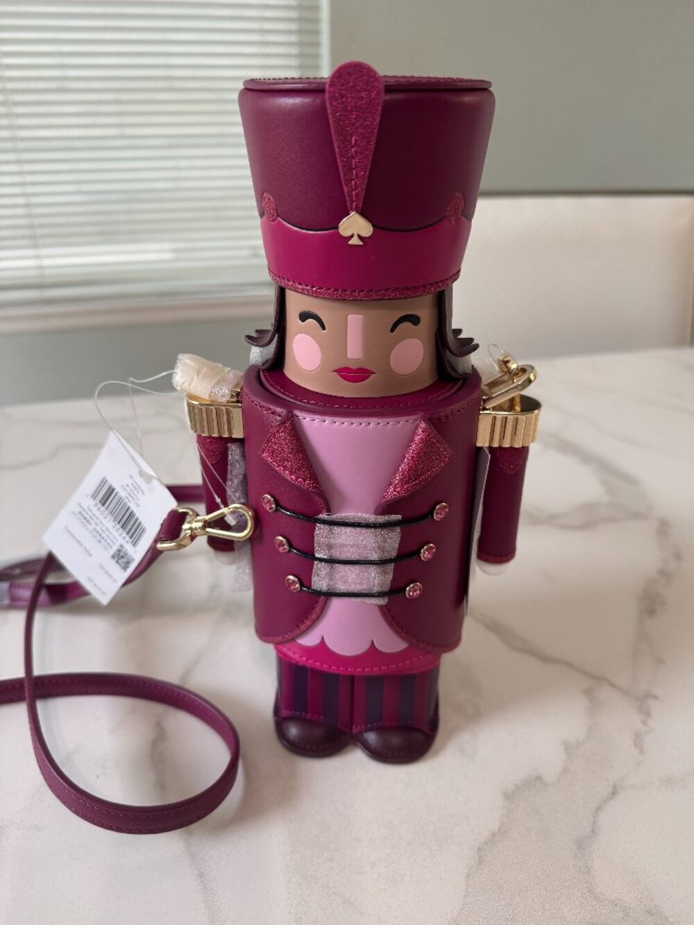 NWT Kate Spade Oh What Fun 3D Nutcracker Crossbody Bag